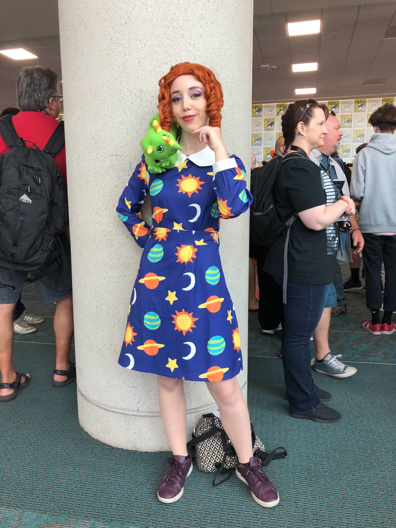 Ms. Frizzle wants to give you an education at Comic-Con.